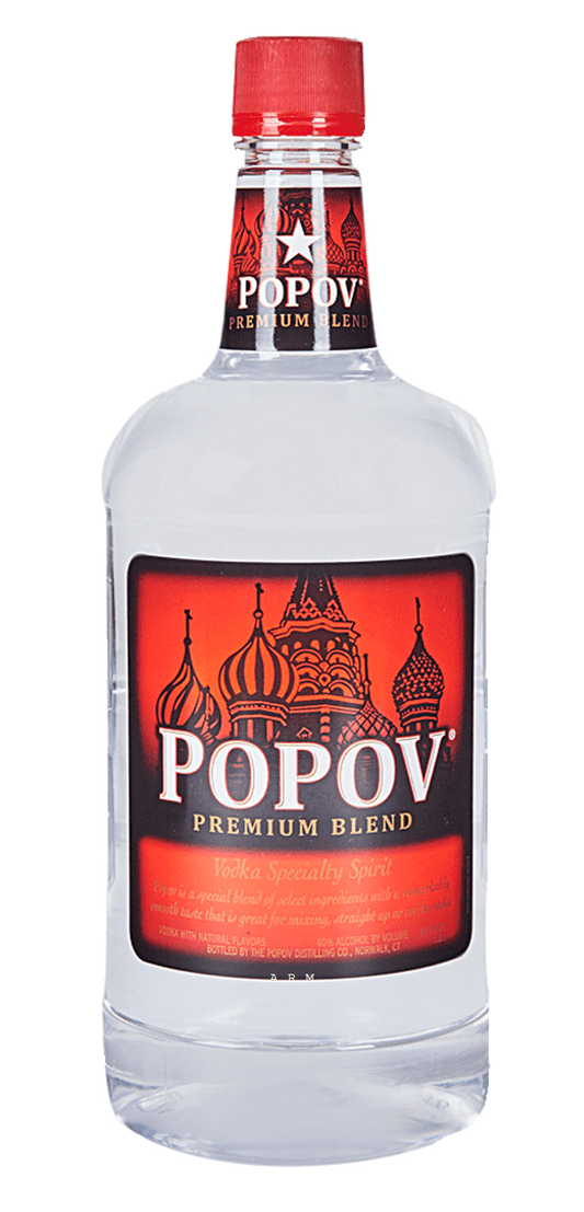 Popov Specialty Spirit Vodka Bottle