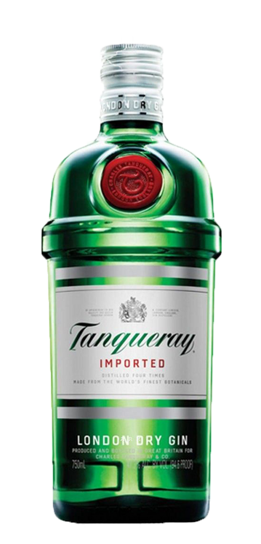 Tanqueray 94.6 Proof London Dry Gin Bottle