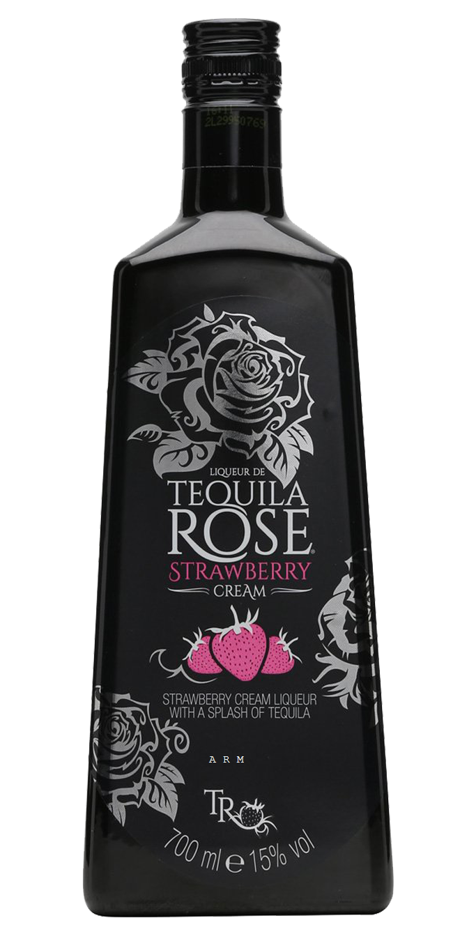 Tequila Rose Strawberry Cream Liqueur Bottle