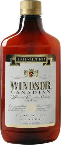 Windsor Canadian Blended Whisky Bottle