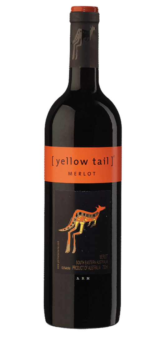 Yellow Tail Merlot Bottle