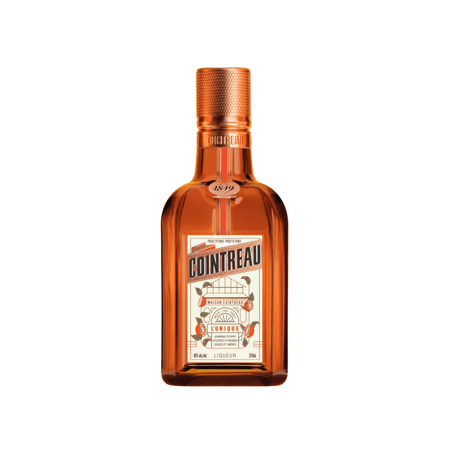 Cointreau L'Unique Orange 80 Proof Liqueur Bottle