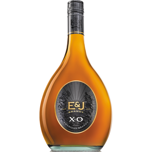 E&J 80 Proof XO Brandy Bottle