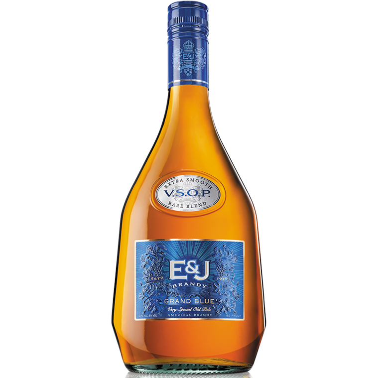 E & J XO 80 Proof Brandy Bottle