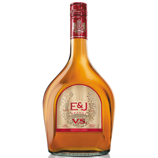 E&J VS 80 Proof Brandy Bottle