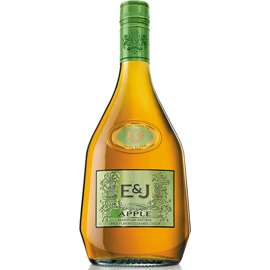 E & J Apple Brandy Bottle