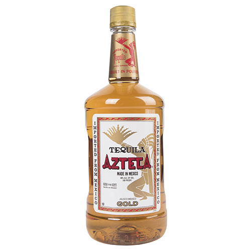 Azteca Gold Tequila Bottle