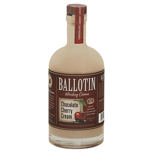 Ballotin Chocolate Cherry Cream Whiskey Cream Bottle