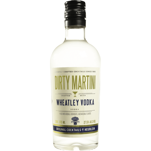 Heublein Wheatley Dirty Martini Cocktail Bottle