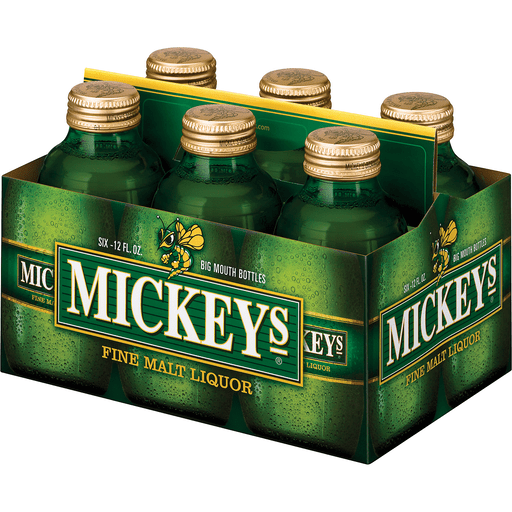 Mickey's Fine Malt Liquor Ale Bottles