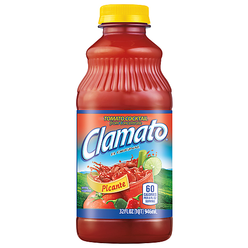 Clamato Picante Tomato Cocktail Juice