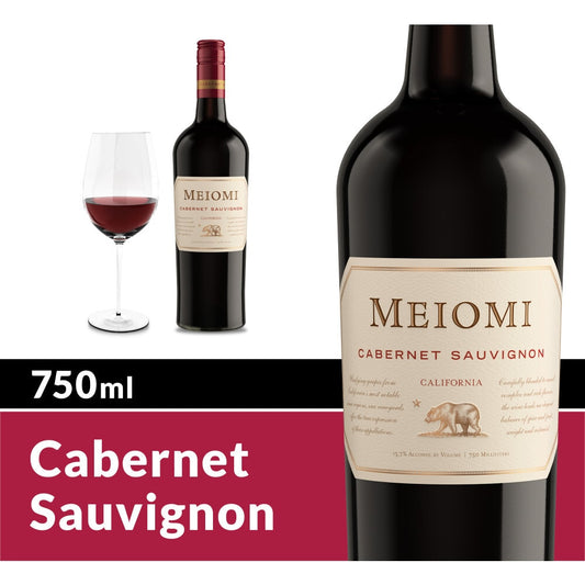 Meiomi Cabernet Sauvignon Bottle California