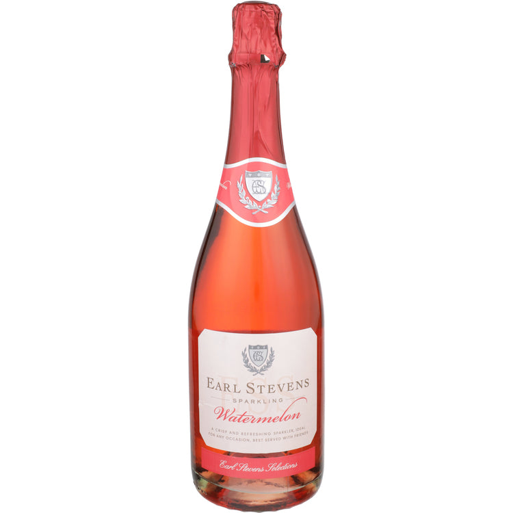 Earl Stevens Watermelon Sparkling Wine Bottle