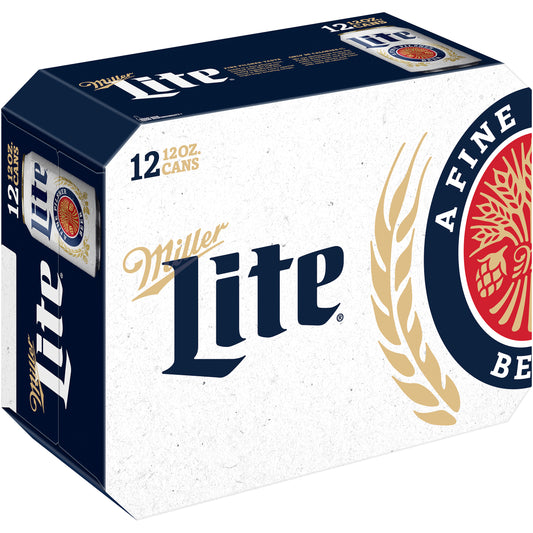 Miller Lite American Pilsner Beer Cans