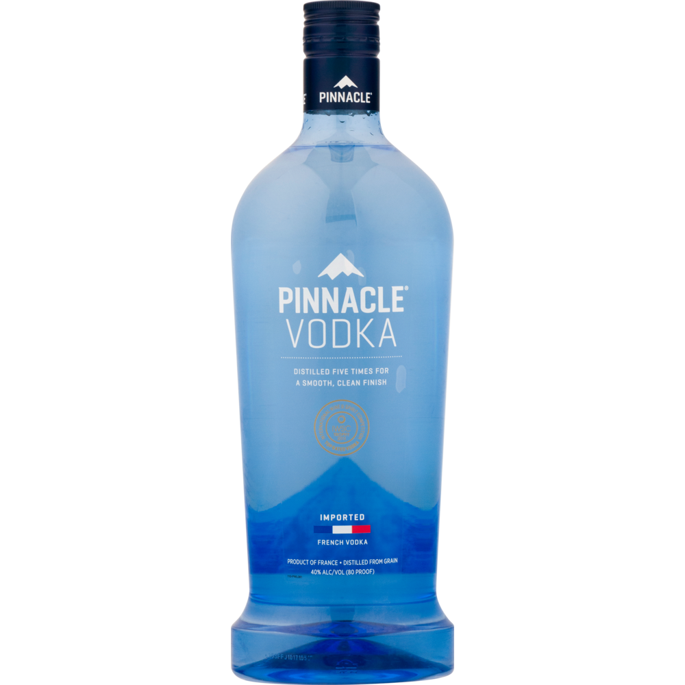 Pinnacle Original 80 Proof Vodka Bottle