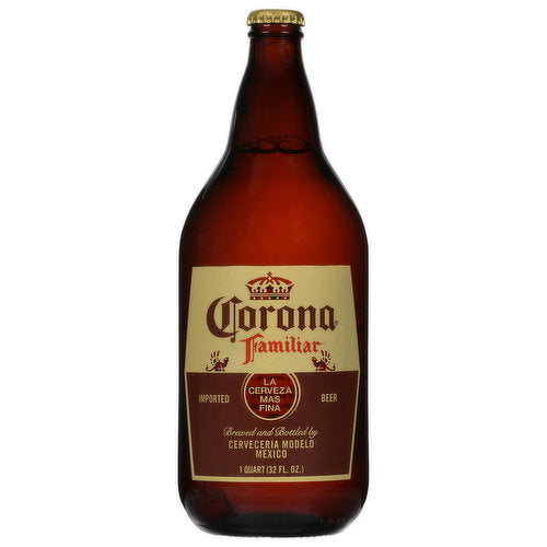 Corona Familiar Mexican Lager Beer Bottle