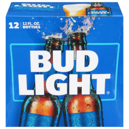 Bud Light Beer Bottles