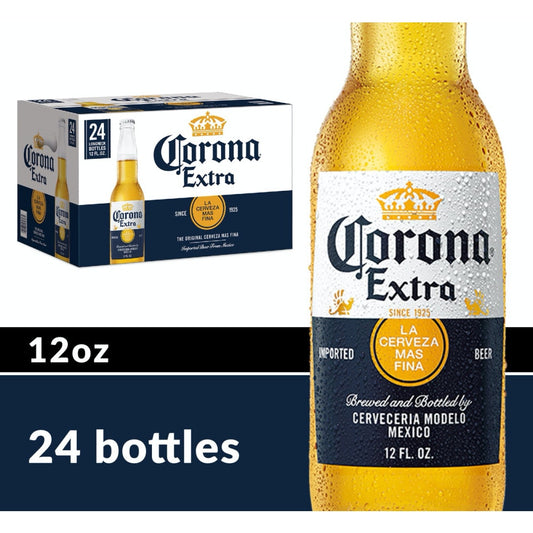 Corona Extra Mexican Lager Beer Bottles