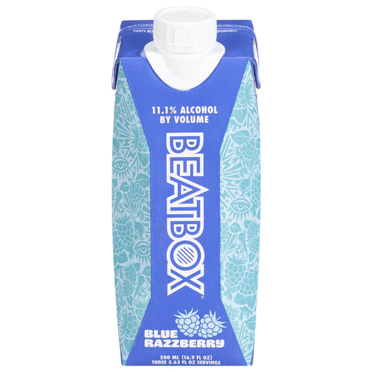 BeatBox Blue Razzberry Wine Carton