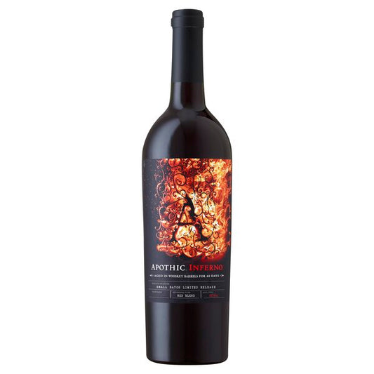 Apothic Inferno Small Batch Limited Release Red Blend Wine Bottle