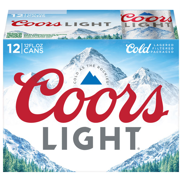 Coors Light American Lager Cans