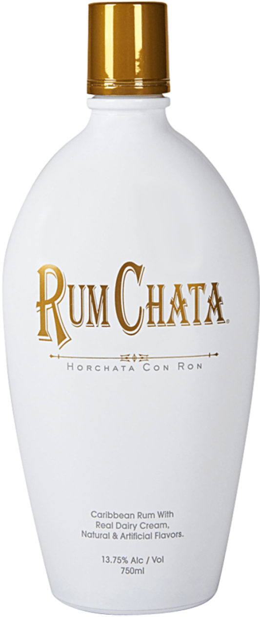 Rum Chata Horchata Con Ron Caribbean Rum with Dairy Cream Bottle