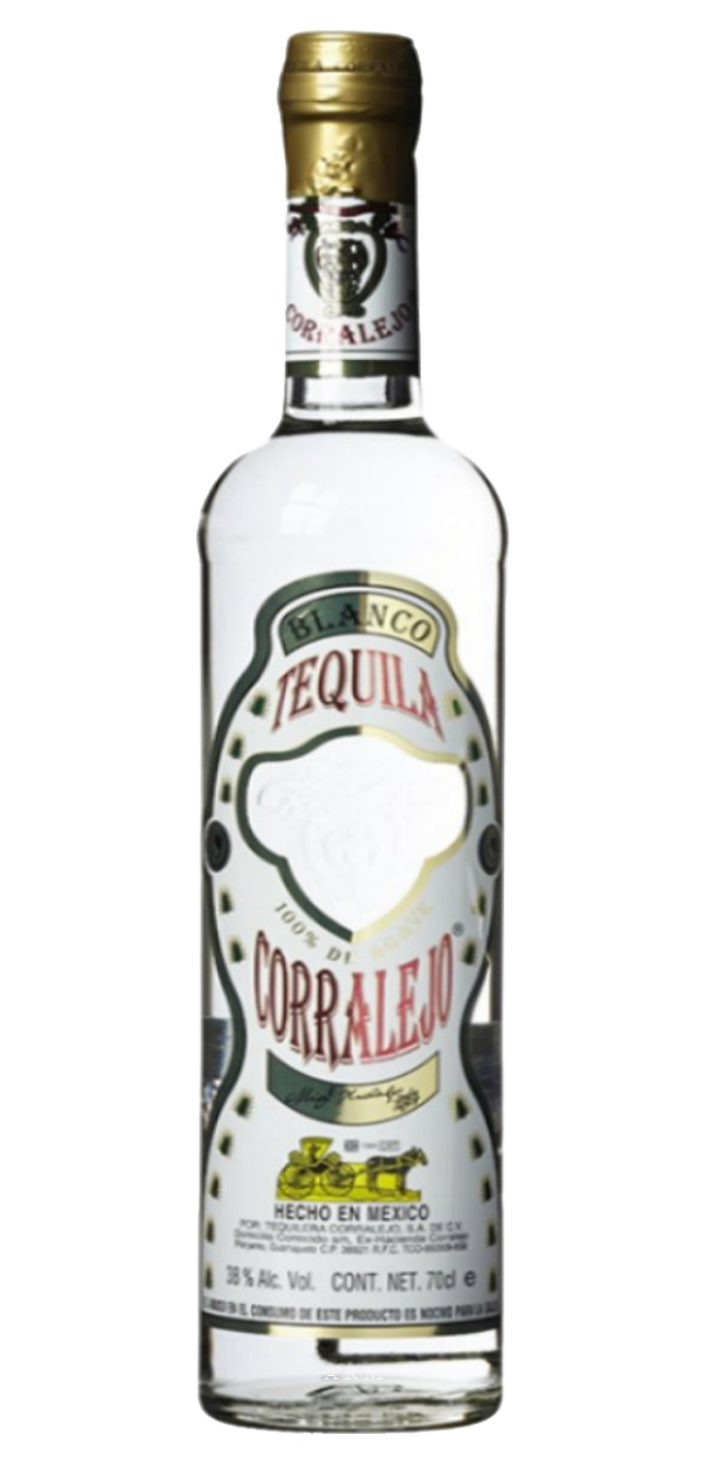 Corralejo Silver Tequila Bottle