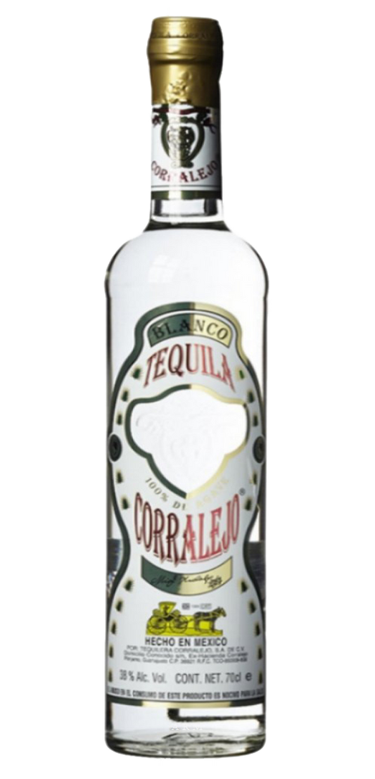 Corralejo Silver Tequila Bottle