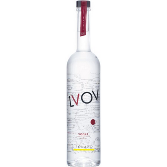 LVOV 80 Proof Vodka Bottle