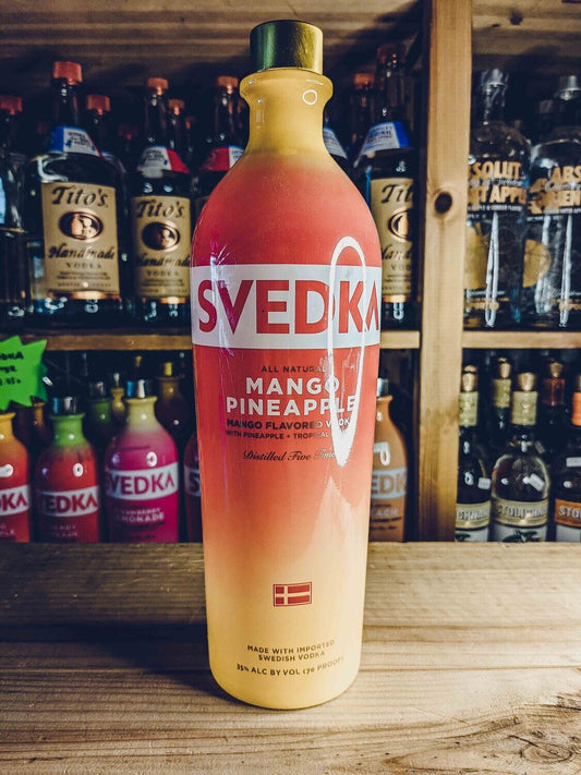 Svedka Mango Pineapple Vodka Bottle