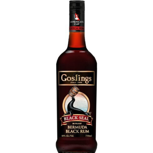 Goslings Bermuda Black Rum Bottle