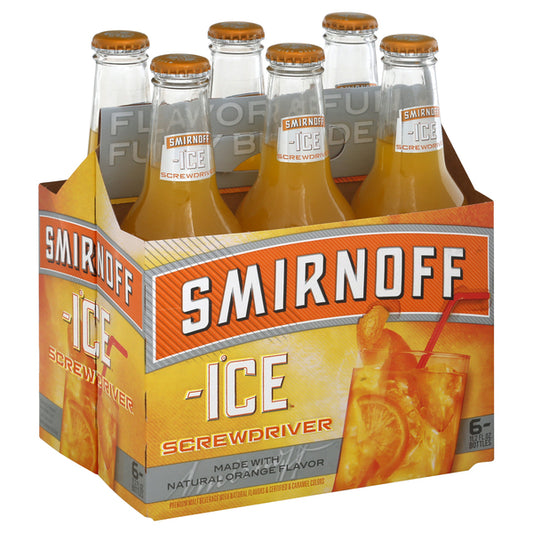 Smirnoff Ice Screwdriver Malt Beverage Bottles