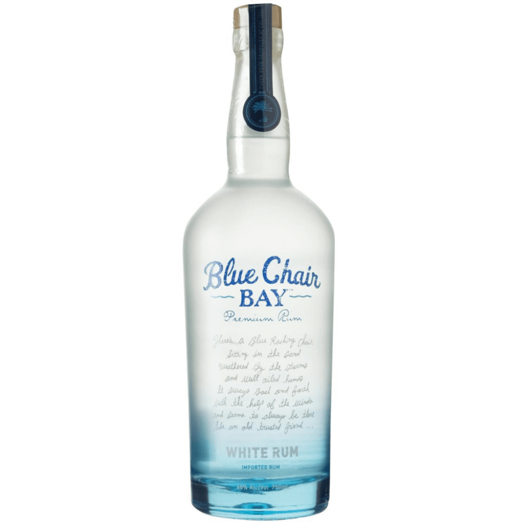 Blue Chair Bay Premium 80 Proof White Rum Bottle