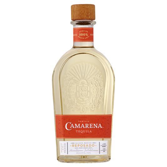 Familia Camarena 80 Proof 100% Puro Agave Azul Reposado Tequila Bottle