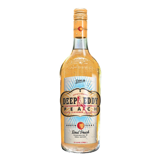 Deep Eddy Peach Vodka Bottle Texas