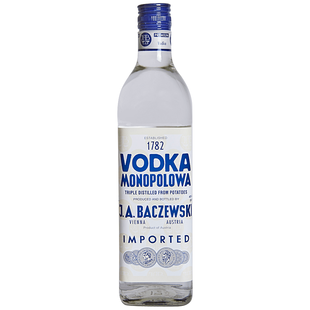 Monopolowa Vodka Bottle