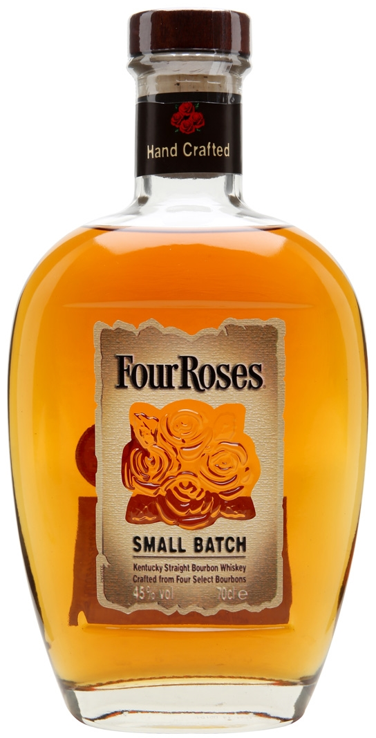 Four Roses 90 Proof Small Batch Kentucky Straight Bourbon Whiskey Bottle