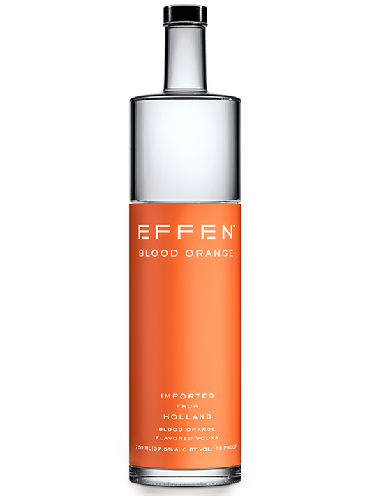 Effen Blood Orange Vodka Bottle Holland