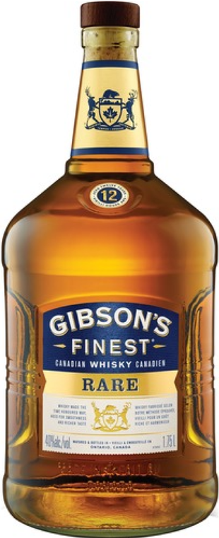 Gibson's Finest 12 Year Canadian Whisky Bottle