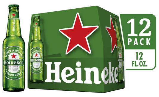 Heineken Original Premium Malt Lager Bottles