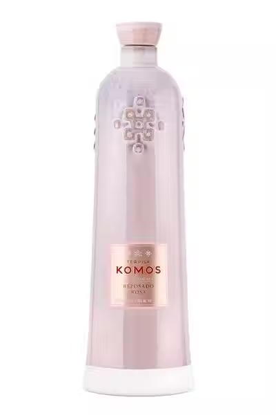 Komos 80 Proof Reposado Rosa Tequila Bottle