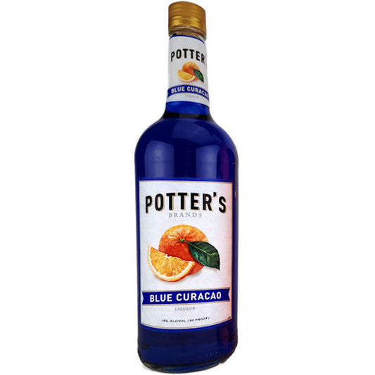 Potter's Liqueur Blue Curacao