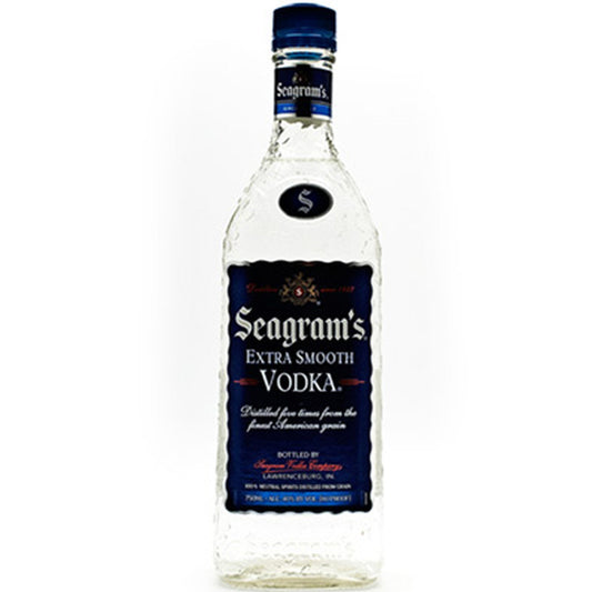 Seagram's 80 Proof Extra Smooth Vodka Bottle