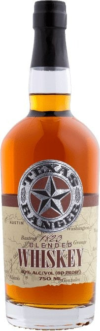 Rebecca Creek Texas Ranger 1823 80 Proof Blended Whiskey Bottle