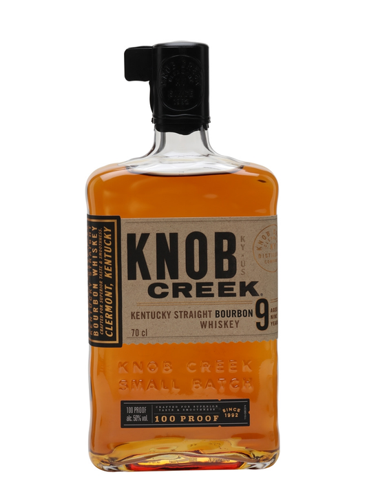 Knob Creek 100 Proof Kentucky Straight Bourbon Whiskey Bottle