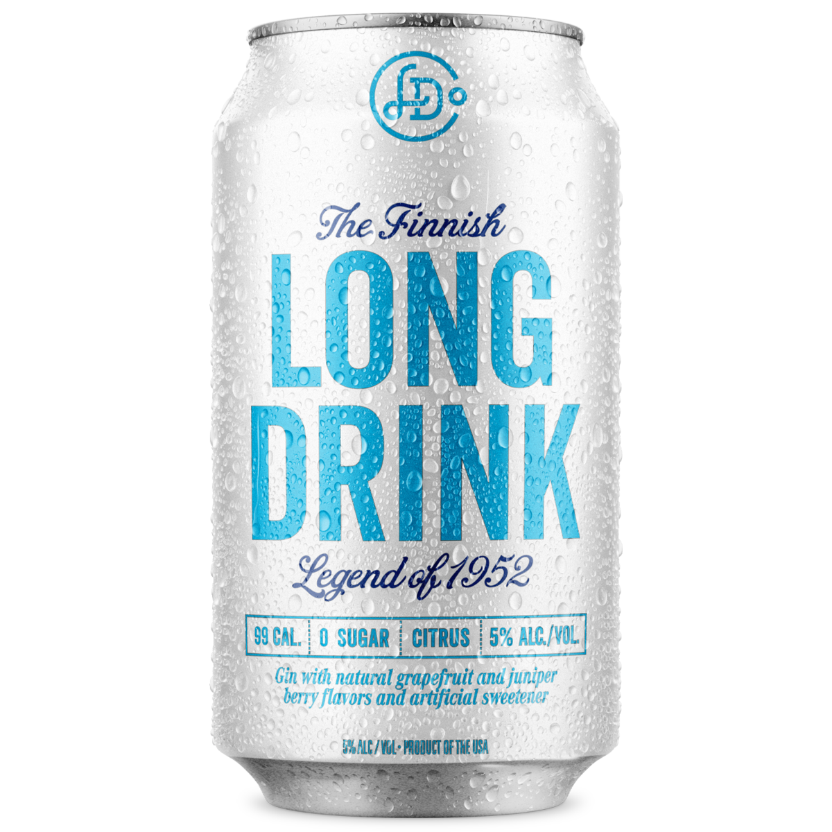 The Finnish Long Drink Zero Sugar Hard Seltzer