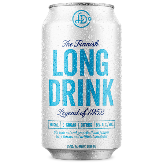 The Finnish Long Drink Zero Sugar Hard Seltzer