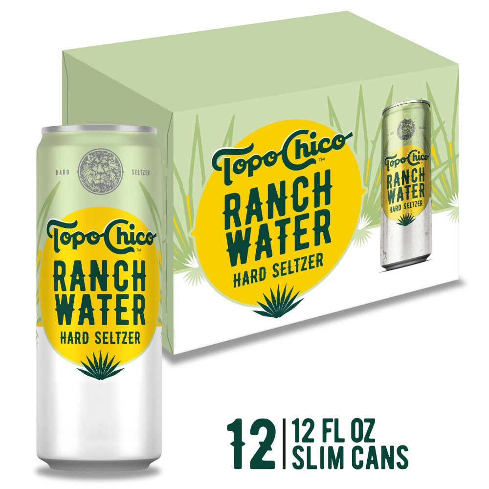 Topo Chico Ranch Water Hard Seltzer Cans