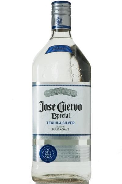 Jose Cuervo 80 Proof Especial Silver Tequila Bottle