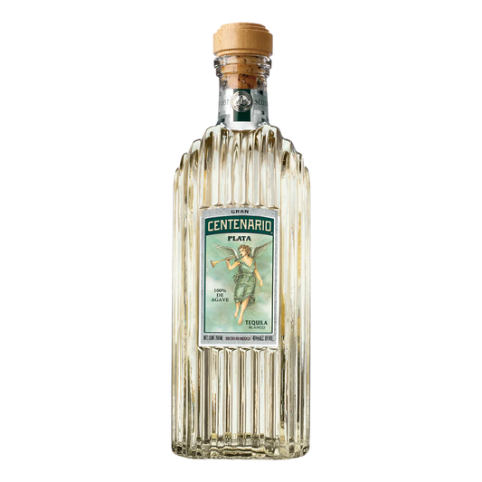 Gran Centenario Plata Tequila Bottle